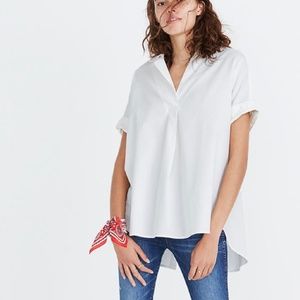 Madewell Courier Button-Back Shirt Size Small